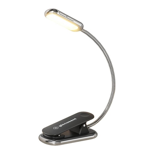 [067585] Bežična lampa Glocusent Posh Premium book light, USB-C 1000mAh timer (crna)