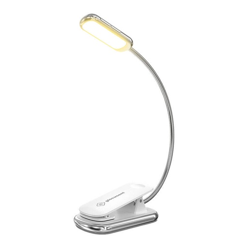 [067591] Bežična lampa Glocusent Posh Premium book light, USB-C 1000mAh timer (bijela)