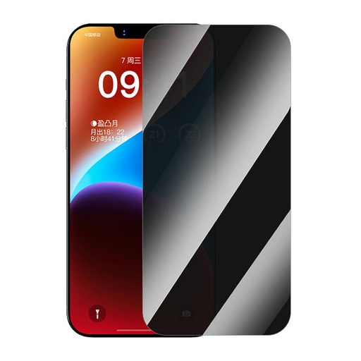 [067833] Baseus privacy kaljeno staklo Superior za iP 14 Plus/13 Pro Max + komplet za čišćenje i EasyStick