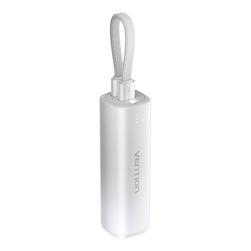 [069038] Powerbank 5000mAh Vention FHWM0 20W + kabel USB-C do lightning (szary)