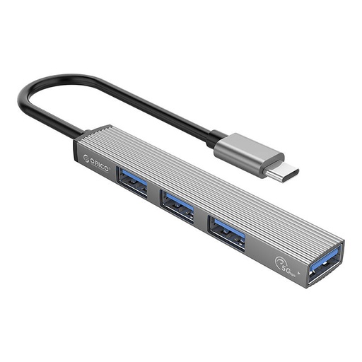 [067651] Orico USB na USB 3.0 + 3x USB 2.0 hub adapter (sivo)