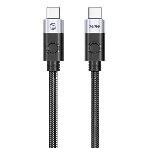 [067802] Orico 240W USB-C na USB-C kabel za punjenje, 1 m (crni)