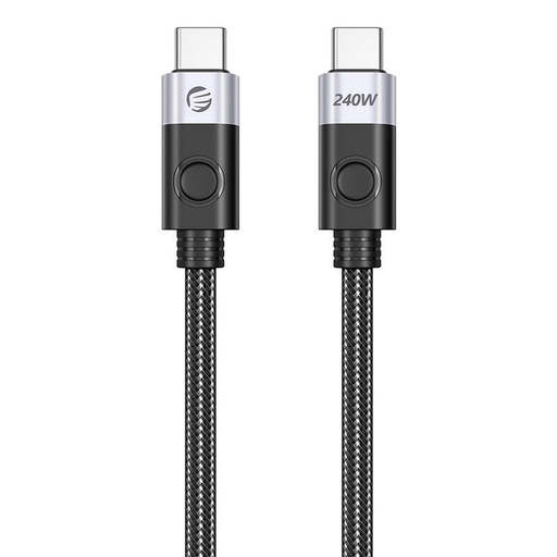 [067802] Orico 240W USB-C na USB-C kabel za punjenje, 1 m (crni)