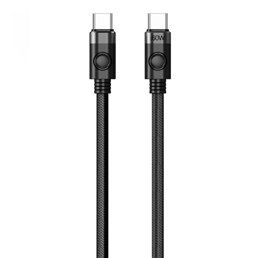 [067809] Orico 60W USB-C na USB-C kabel za punjenje (crni)