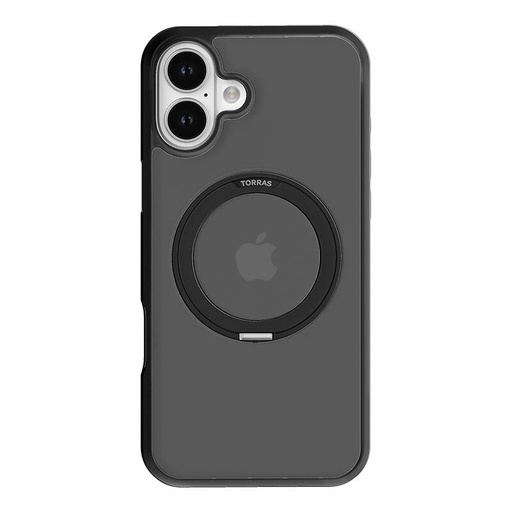 [069952] Torras Ostand Pro Case za iPhone 16 (crna)