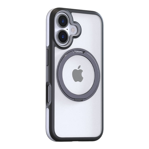 [069966] Torras Ostand R Fusion Case za iPhone 16 (crna)