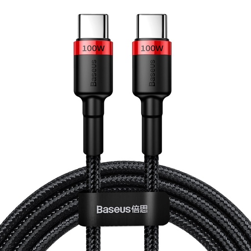 [022465] Baseus Cafule PD2.0 100W bljeskalica za punjenje USB za Type-C kabel (20V 5A) 2m crvena+crna