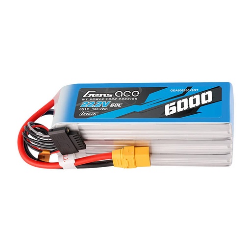 [071734] Akumulator Gens Ace G-Tech 6000mAh 22.2V 60C 6S1P XT90 Lipo