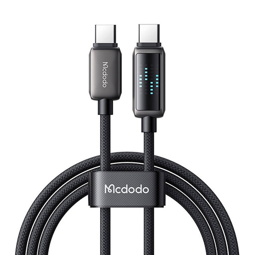 [070149] Mcdodo CA-4250 USB-C na USB-C kabel, 100 W, LED zaslon, 1,2 m