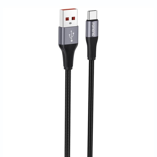 [070078] Foneng X112 USB-A na USB-C kabel, 3A, 1m (crni)