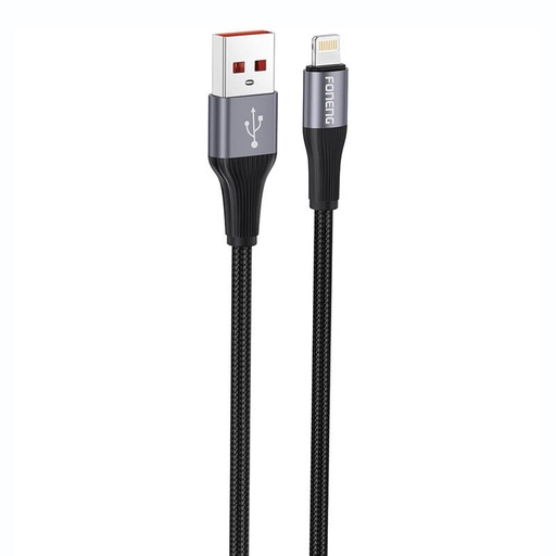 [070080] Foneng X112 USB-A na Lightning kabel 2.4A, 1m (crni)