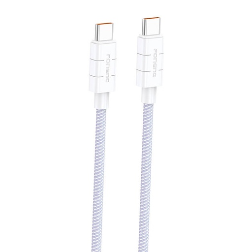 [070085] Foneng XS02 60W USB-C na USB-C kabel, 1,2 m (ljubičasti)