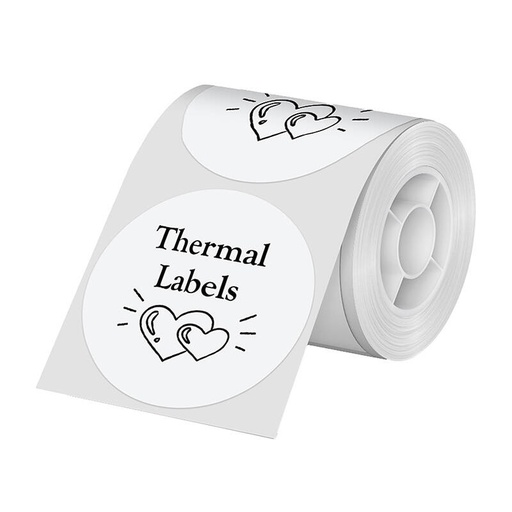 [072512] Nelko termo naljepnica za PM220 printer naljepnica (bijela, 50*50 mm) (paket od 5 komada)