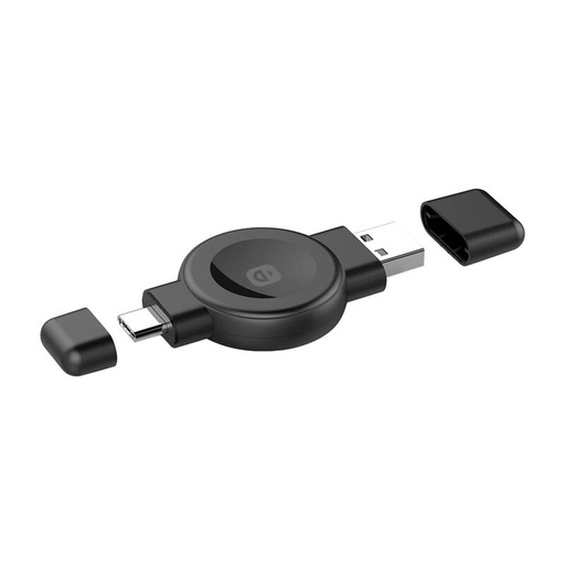 [058092] In-line Choetech T606-F bežični punjač za pametni sat (crni)