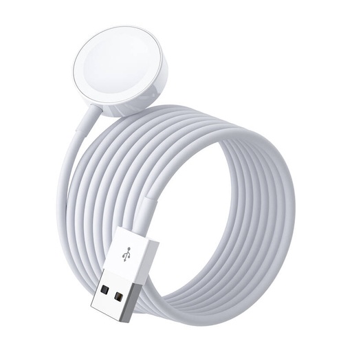 [072238] Choetech bežični punjač za Apple Watch USB-A (bijeli)