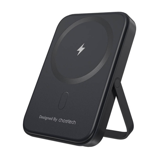 [068962] Choetech B742 5000mAh 20W PD magnetni powerbank sa postoljem (crni)