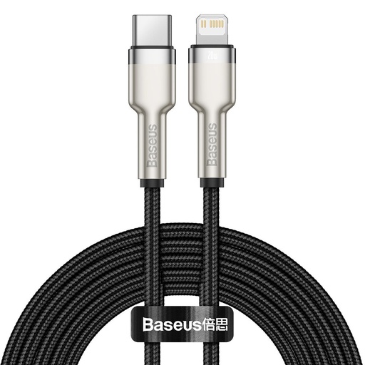 [025082] USB-C kabel za Lightning Baseus Cafule, PD, 20W, 2m (crni)