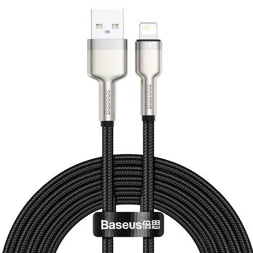 [025090] USB kabel za Lightning Baseus Cafule, 2.4A, 2m (crni)