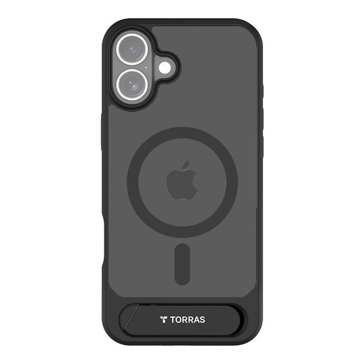 [069988] Torras Pstand Series Case za iPhone 16 (crna)