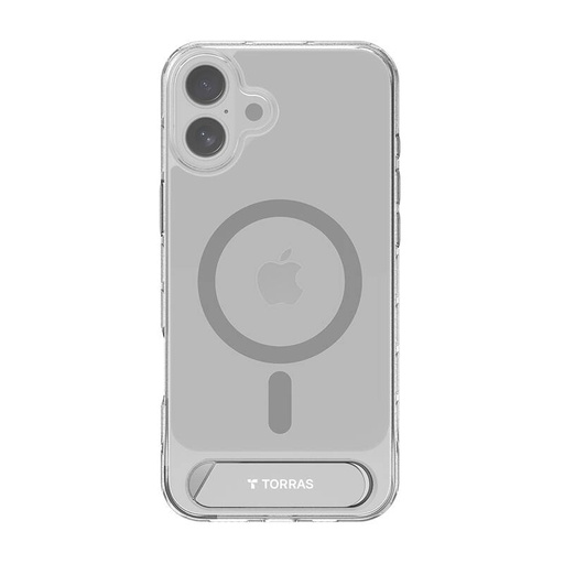 [069989] Torras Pstand Series Case za iPhone 16 (prozirna)