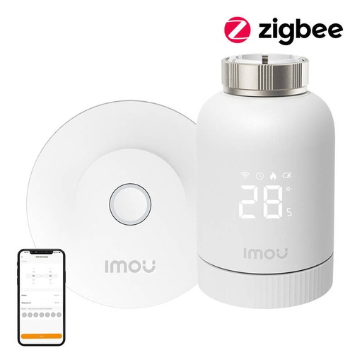 [073808] IMOU KIT-TRV1-EU-2 Komplet ZigBee termostatske glave sa 6 adaptera i pristupnikom