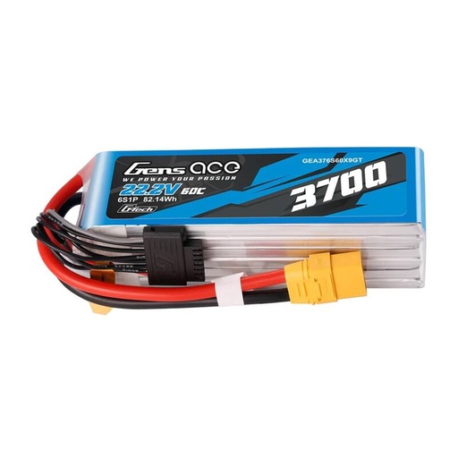 [073560] Akumulator Lipo Gens Ace G-Tech 3700mAh 22.2V 60C 6S1P XT90