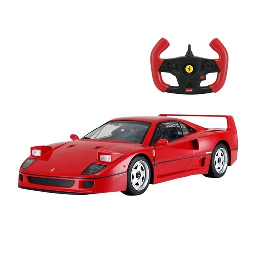 [070099] RASTAR R/C 1:14 Ferrari F40 automobil na daljinsko upravljanje (crveni)