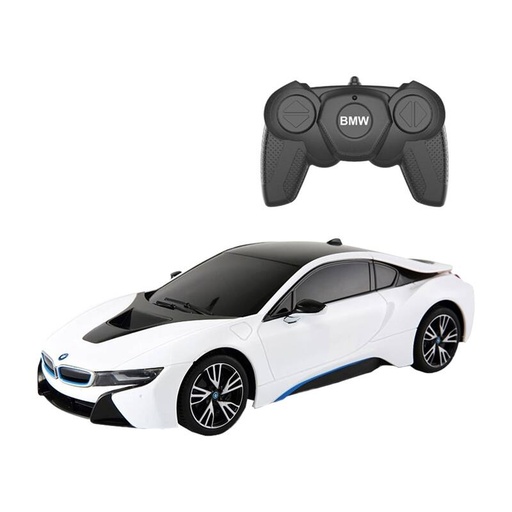 [069910] RASTAR R/C 1:18 BMW i8 auto na daljinsko upravljanje (bijeli)