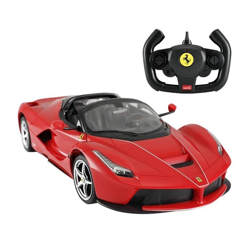 [069947] RASTAR R/C 1:14 Ferrari LaFerrari Aperta auto na daljinsko upravljanje s funkcijom drifta (crveno)