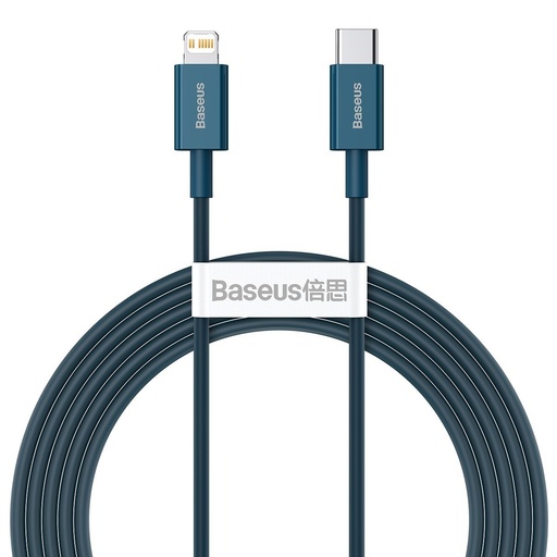 [026617] Baseus Superior Series kabel USB-C na iP, 20W, PD, 2m (plavi)