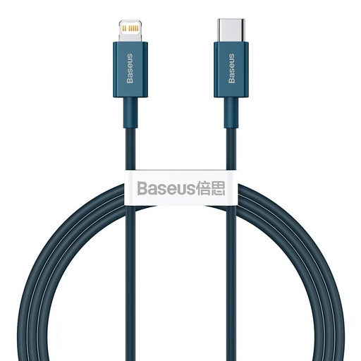 [026614] Baseus Superior Series kabel USB-C na iP, 20W, PD, 1m (plavi)