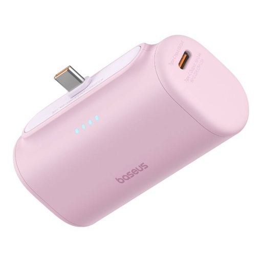 [065876] PowerBank Baseus Compact USB-C 5000Mah, 20W (ružičasta)