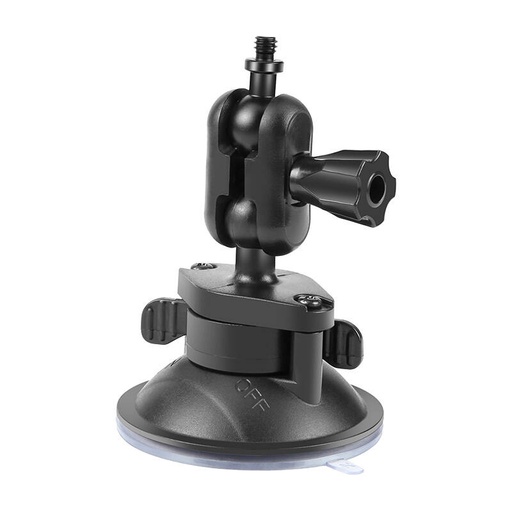 [069424] 1/4 inča čarobna ruka za usisavanje šalice Mount Puluz (Black) (PU544B)