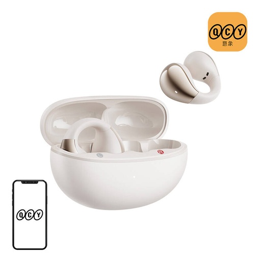 [069254] Qcy Crossky Clip T33 slušalice (bijele)