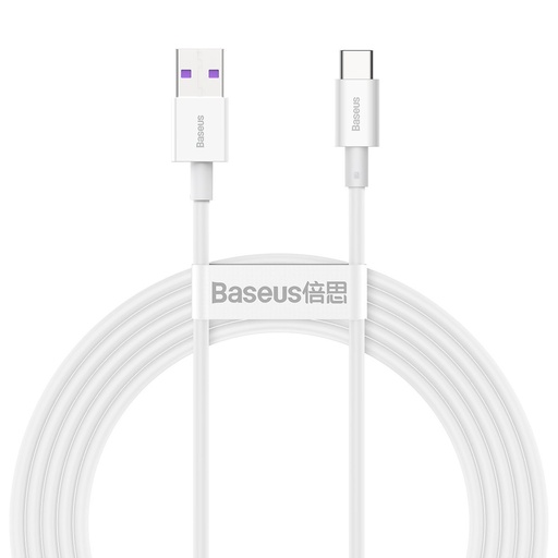 [026225] Baseus Superior Series kabel USB na USB-C, 66W, 2m (bijeli)