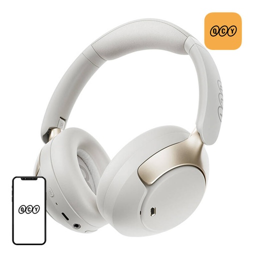 [073282] Qcy H3 Pro slušalice (bijele)