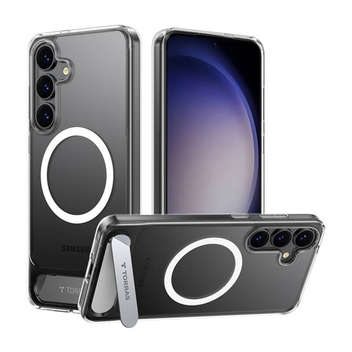 [073725] Torras PSTAND serija Telefonska futrola za Samsung S25+ (Transparent)