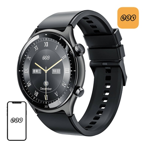 [073817] Qcy S7 Smartwatch (Black)