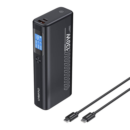 [073169] Power Bank Choetech B702 20000Mah PD100W 2C1A (siva)