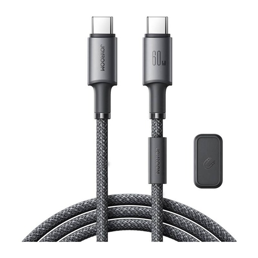 [071775] Kabel USB-C-USB-C Joyroom S-A50, 60W, 1,2m Szary