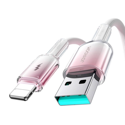 [071793] USB-A Lightning Joyroom S-A42 3A 1,2m Bijeli kabel
