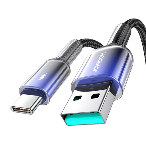 [071794] Joyroom USB-A USB-C kabel S-A42 3A 1,2m Black
