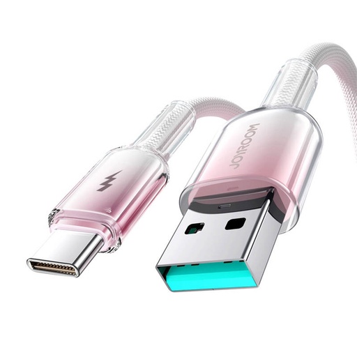 [071795] Joyroom S-A42 3A USB-A USB-C kabel 1,2m Biały