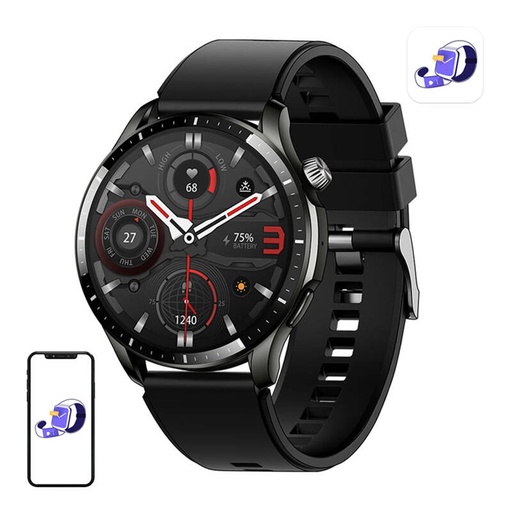 [073178] Blitzwolf BW-EP10 Smartwatch (Black)