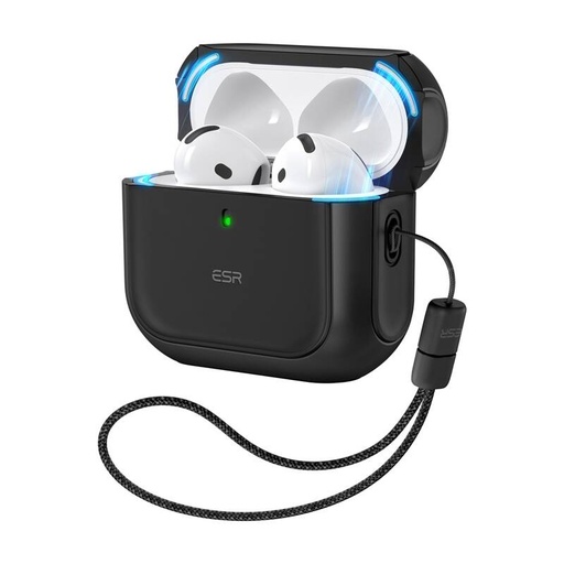 [070288] AirPods 4 Hybrid Case Orbit (crna)