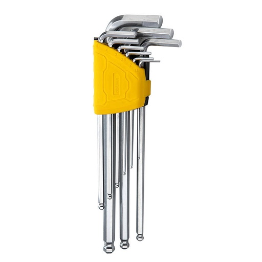 [027110] Set imbus ključeva 1,5-10 mm Deli Tools EDL3080 (srebrni)