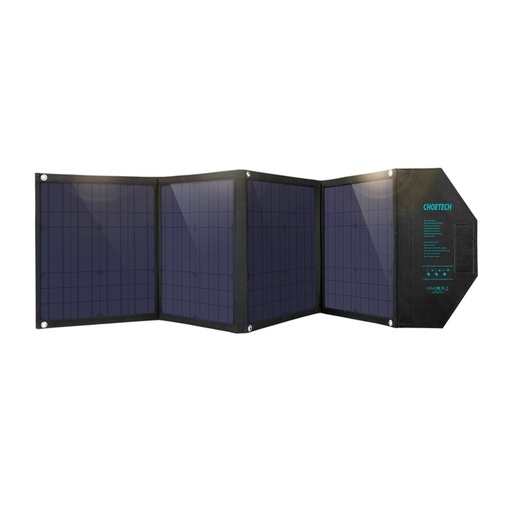 [075037] Choetech SC007 80W sklopivi solarni punjač (crni)