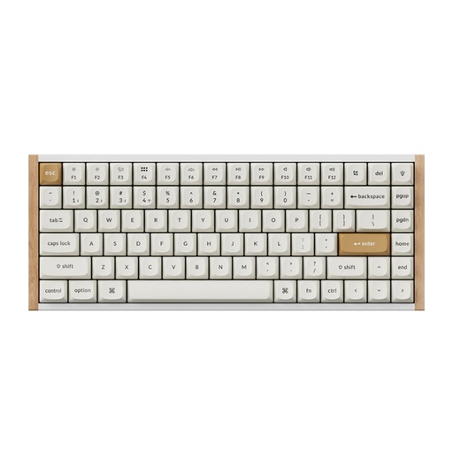 [075648] Keychron K2 HE bežična tipkovnica magnetske sklopke RGB (bijela) [K2H-Q1].