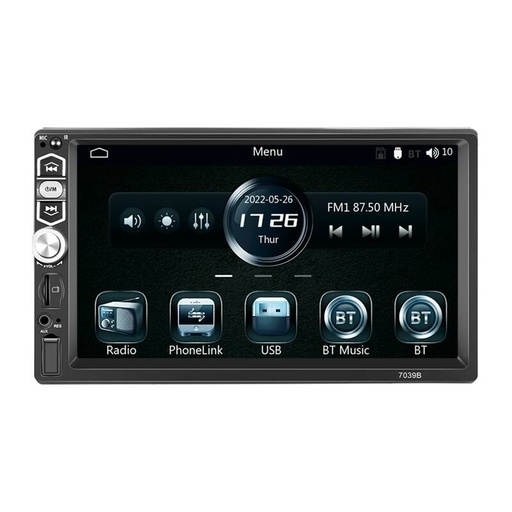 [075096] Monitor automobila 7.0 "Podofo A3061 CarPlay & Android Auto, Bluetooth 5.1