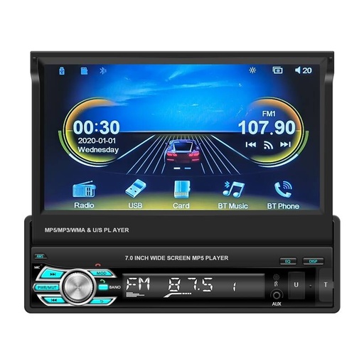 [075201] Monitor automobila 6.86 '' Podofo A3503 CarPlay & Android Auto, WiFi
